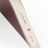 Hermès, rare photo frame, in silvered metal and burgundy leather, from the 1980's - Detail D2 thumbnail
