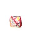 Hermes Constance mini shoulder bag in twill silk and raspberry pink Swift leather - 00pp thumbnail