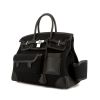 Hermes Birkin 35 cm Cargo handbag in canvas and black leather - 00pp thumbnail
