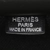 Borsa Hermes Birkin 35 cm in tela e pelle nera - Detail D3 thumbnail