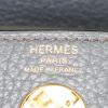 Sac à main Hermes Lindy mini en cuir togo Bleu Orage - Detail D3 thumbnail