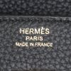 Borsa Hermes Birkin 25 cm in pelle togo nera - Detail D3 thumbnail