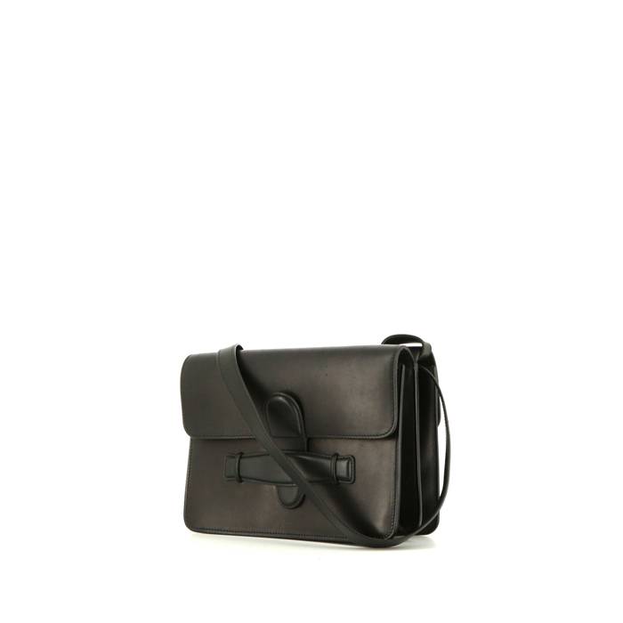 Celine shoulder bag in black leather - 00pp