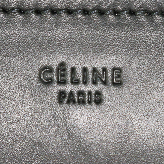 Bolso bandolera Celine en cuero negro - Detail D3