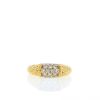 Van Cleef & Arpels Philippine 1960's ring in yellow gold and diamonds - 360 thumbnail
