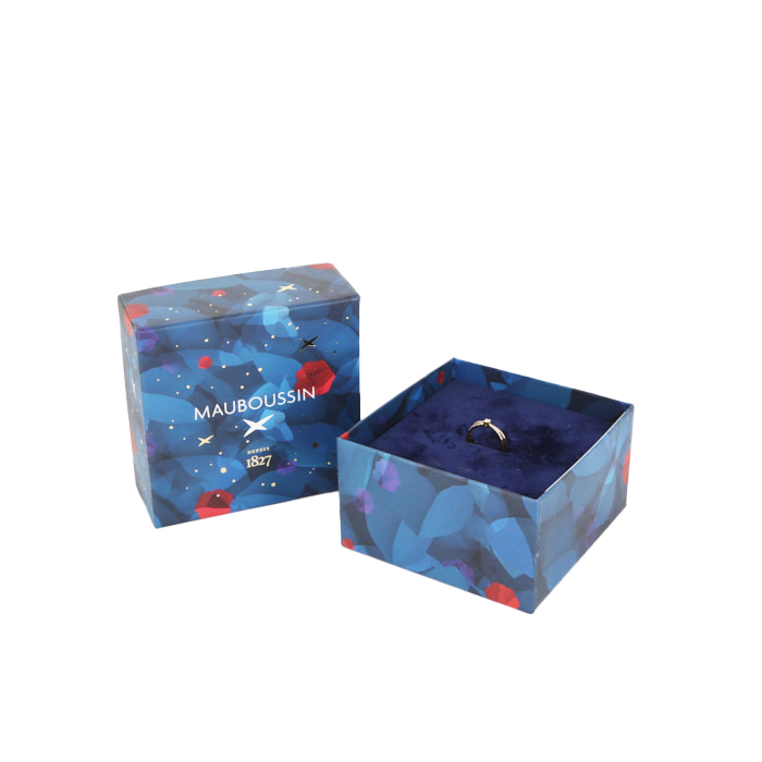 Sortija Mauboussin A La Croisée des Chemins en oro amarillo y diamantes - Detail D2