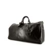 Louis Vuitton  Keepall 55 travel bag  in black epi leather - 00pp thumbnail