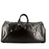 Louis Vuitton  Keepall 55 travel bag  in black epi leather - 360 thumbnail