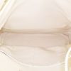 Shopping bag Louis Vuitton in tela monogram beige e pelle bianca - Detail D2 thumbnail