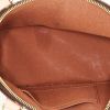 Borsa Louis Vuitton Alma BB in tela monogram marrone e pelle naturale - Detail D3 thumbnail