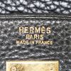 Bolso de mano Hermes Birkin 40 cm en cuero Ardenne negro - Detail D3 thumbnail