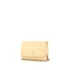 Sac bandoulière Chanel Wallet on Chain en cuir matelassé beige - 00pp thumbnail