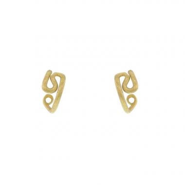 Paire de boucles d'oreilles H. Stern en or jaune