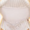 Shopping bag Louis Vuitton Neverfull in tela cerata con motivo a scacchi e pelle naturale - Detail D2 thumbnail