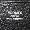 Borsa a tracolla Hermès  Evelyne in pelle togo nera - Detail D3 thumbnail