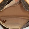 Bolso de mano Louis Vuitton Artsy en lona Monogram marrón y cuero natural - Detail D2 thumbnail