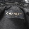 Chanel Shopping GST shopping bag in black quilted leather - Detail D3 thumbnail