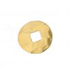 Dinh Van Pi Chinois small model pendant in 24 carats yellow gold - 360 thumbnail
