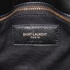 Sac bandoulière Saint Laurent Toy Loulou en velours matelassé bleu-marine - Detail D3 thumbnail