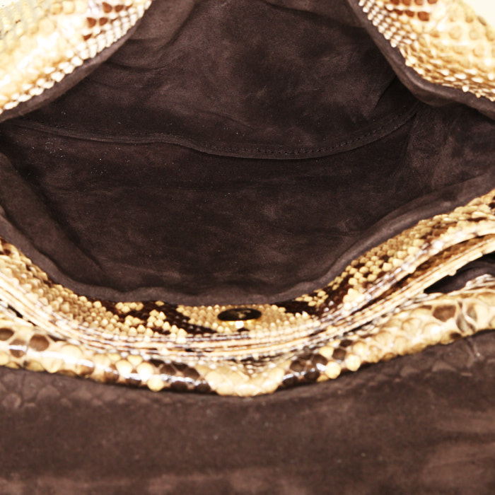 Borsa Lanvin Sugar in pitone naturale - Detail D3