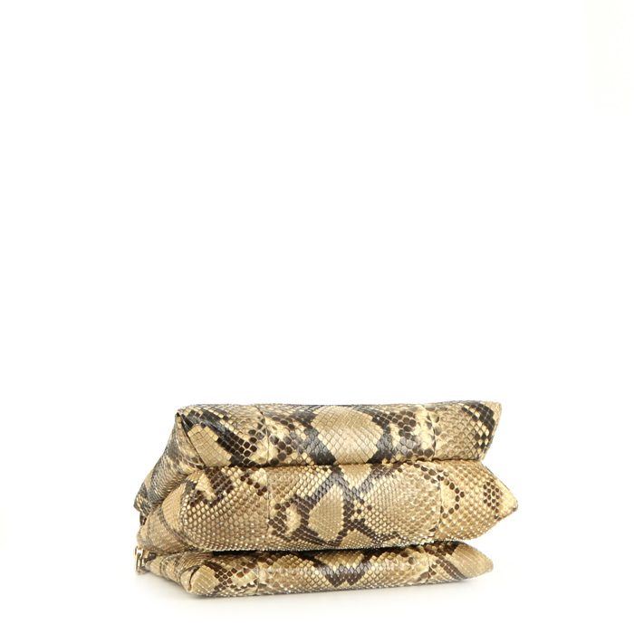 Lanvin Sugar handbag in natural python - Detail D5