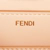 Bolso de mano Fendi  Peekaboo ISeeU modelo mediano  en cuero beige miel - Detail D4 thumbnail