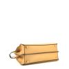 Bolso de mano Fendi  Peekaboo ISeeU modelo mediano  en cuero beige miel - Detail D5 thumbnail