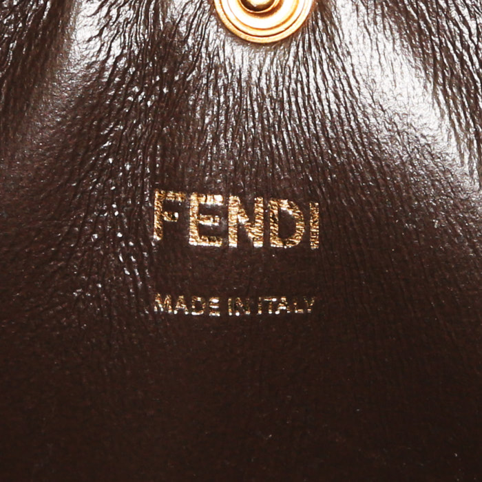 Borsa Fendi X-Lite in camoscio blu - Detail D4