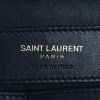 Bolso de mano Saint Laurent Chyc en cuero azul marino - Detail D3 thumbnail