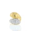 Anello Vintage in oro giallo,  oro bianco e diamanti - 360 thumbnail