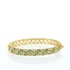 Tiffany & Co bracelet in yellow gold,  emerald and diamonds - 360 thumbnail