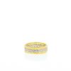 Buccellati ring in yellow gold and white gold - 360 thumbnail