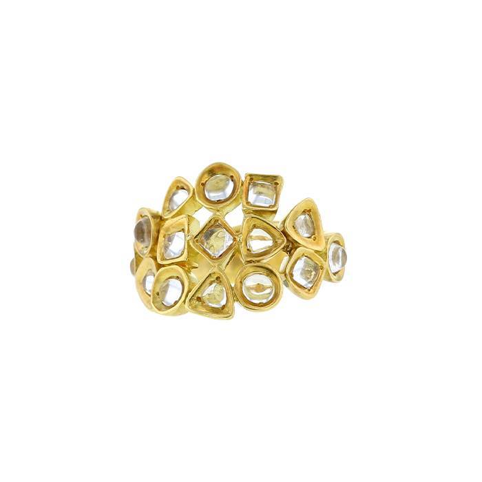 H. Stern ring in yellow gold and quartz - 00pp
