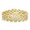 Bracelet Vintage Ruban ajouré en or jaune et diamants - 00pp thumbnail