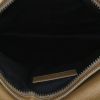 Balenciaga pouch in canvas and olive green leather - Detail D2 thumbnail