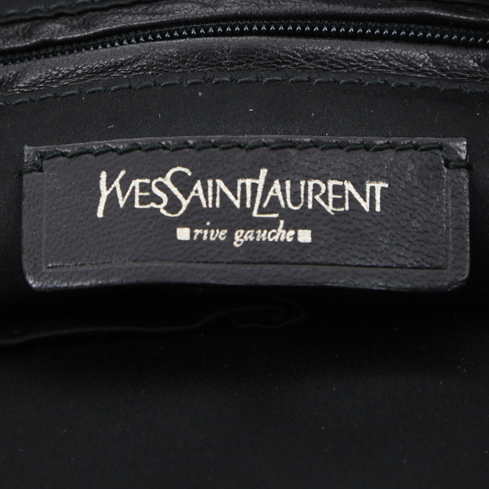 Bolso Cabás Saint Laurent  Roady en cuero gris - Detail D3
