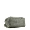 Saint Laurent Roady shopping bag in grey shagreen - Detail D4 thumbnail