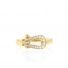 Fred Force 10 ring in yellow gold and diamonds - 360 thumbnail