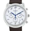 Hermes Arceau Chrono watch in stainless steel Ref:  AR4.910 Circa  2014 - 00pp thumbnail
