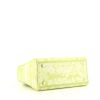 Bolso de mano Dior  Lady Dior en lona estampada con diseños verde - Detail D5 thumbnail