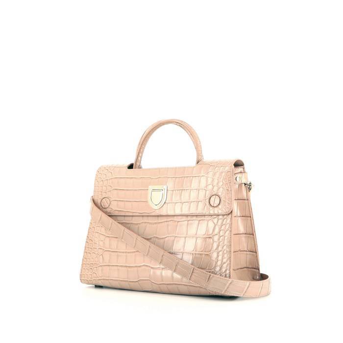 Christian Dior Burgundy Medium Dioraddict Top Handle Bag with Brushed   Sellier