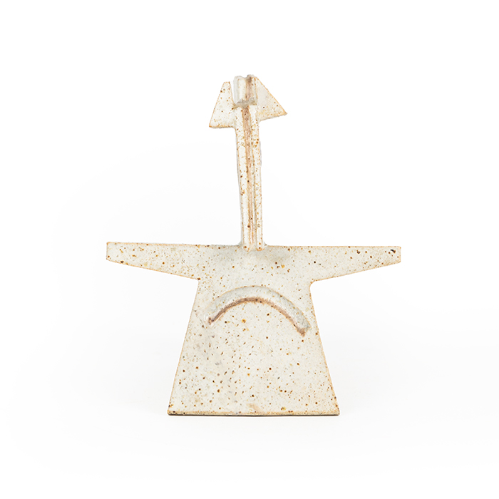 Bruno Gambone, "Fantastic animal", sculpture in glazed stoneware, signed, from the 1970's - Detail D2