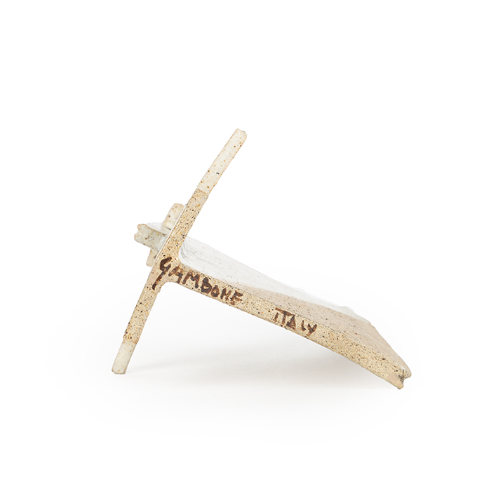 Bruno Gambone, "Animal fantastique", sculpture en grès émaillé, signée, des années 1970 - Detail D3