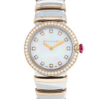 Montre Bulgari Lucéa en or et acier Ref :  LUP28SG Vers  2020