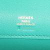 Pochette Hermès Kelly Cut in pelle Swift verde - Detail D3 thumbnail