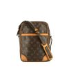 Louis Vuitton Danube	 shoulder bag in brown monogram canvas and natural leather - 360 thumbnail