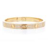Cartier Love pavé bracelet in pink gold and diamonds, size 18 - Detail D3 thumbnail