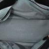 Bolso Bulgari en cuero trenzado blanquecino y negro y charol negro - Detail D3 thumbnail