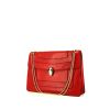 Bulgari handbag in red leather - 00pp thumbnail