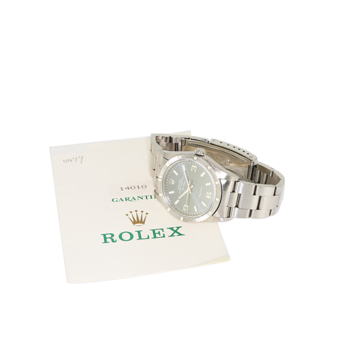 Reloj Rolex Air King de acero Ref :  14010 Circa  1996 - Detail D2